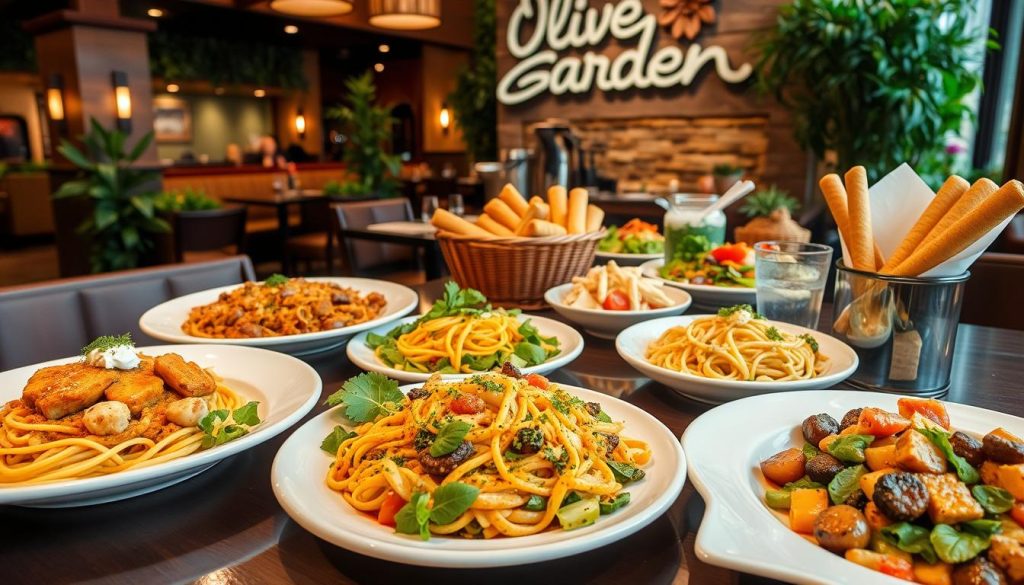 customer reviews of olive garden veggie entrees