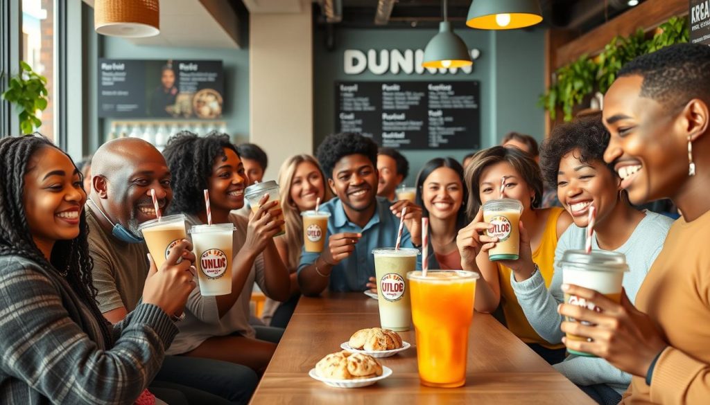 customer reviews on dunkin dairy free menu