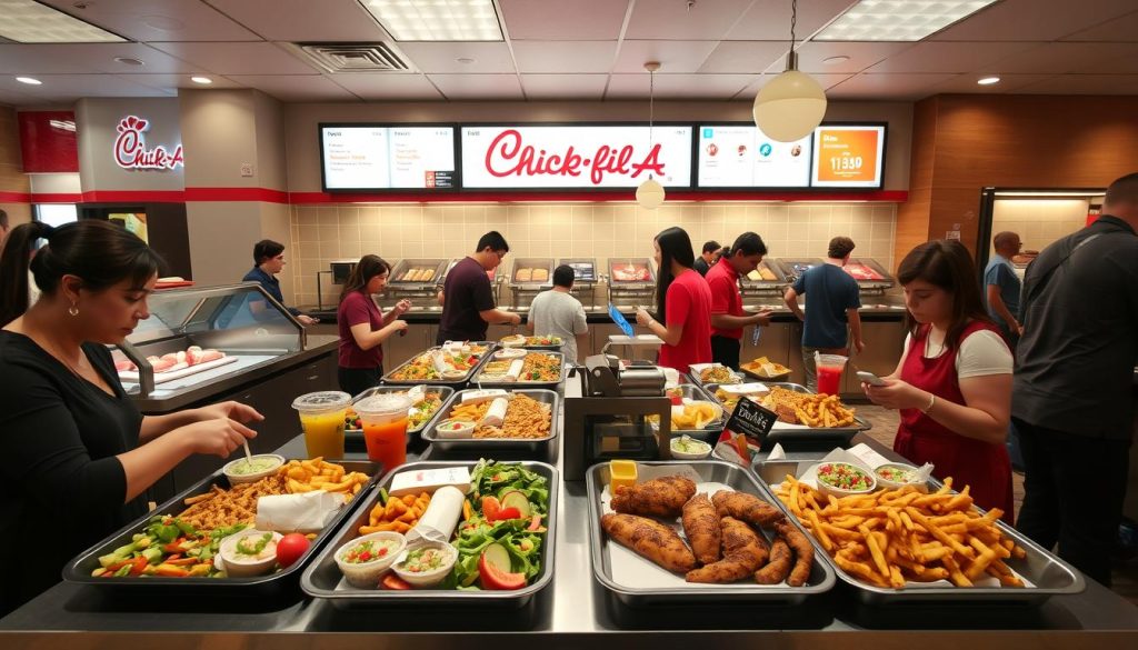 customizing meals at Chick-fil-A