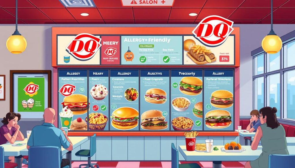 dairy queen allergy-friendly menu