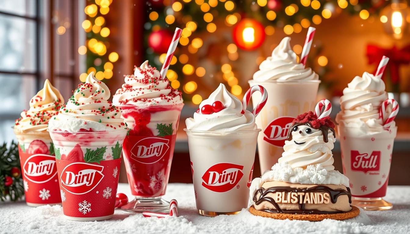 dairy queen christmas menu