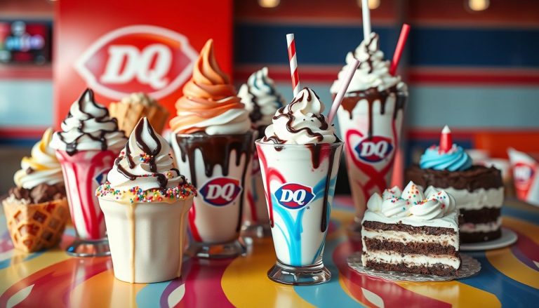 dairy queen desserts menu