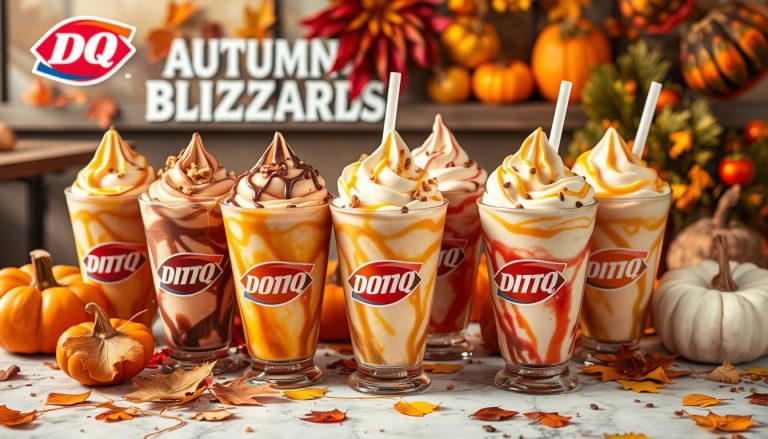 dairy queen fall blizzard menu