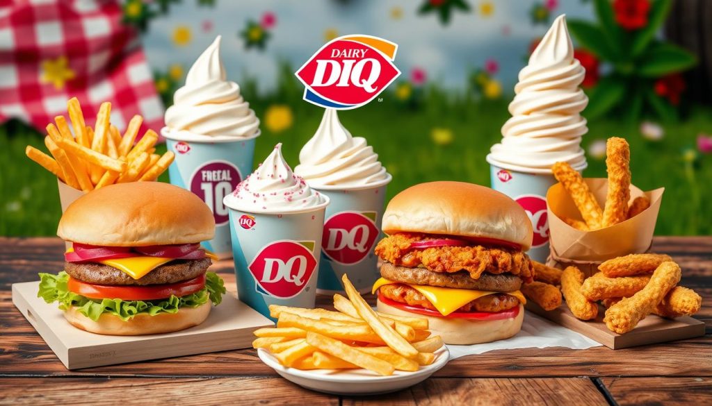 dairy queen food menu