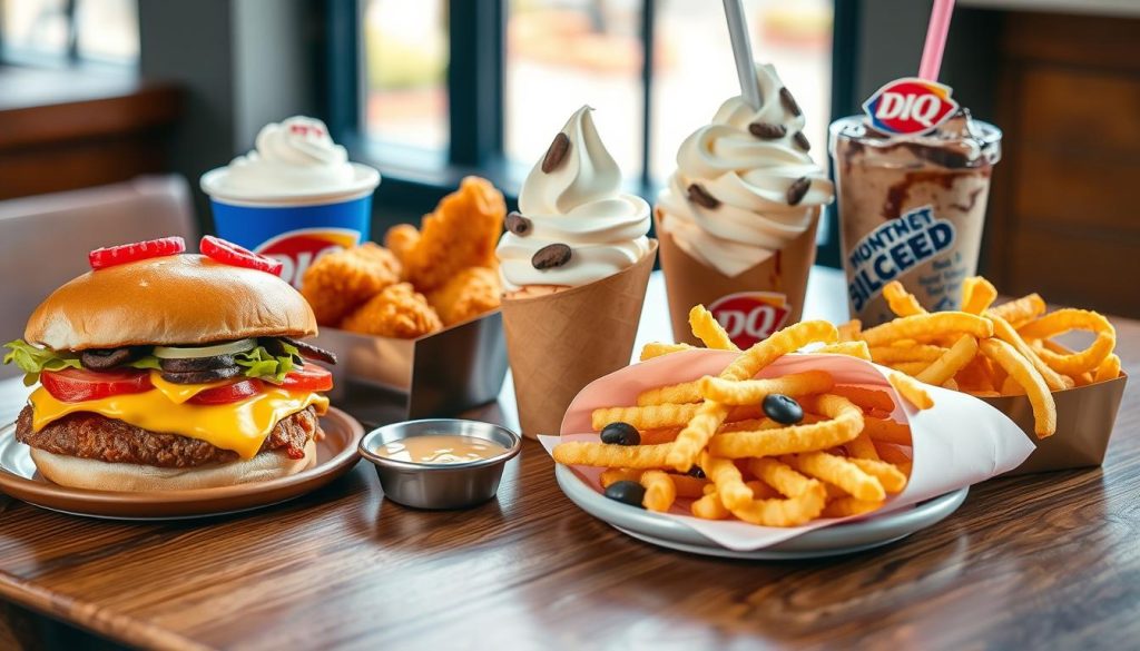 dairy queen food menu highlights