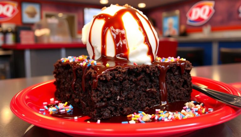 dairy queen menu brownie