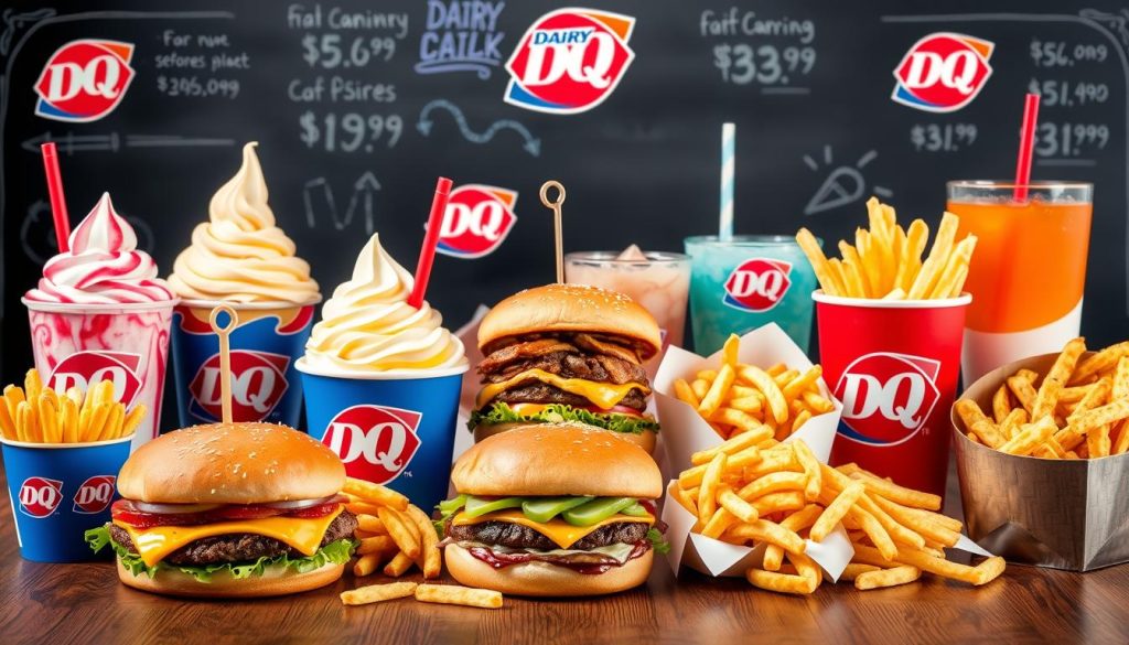 dairy queen menu prices