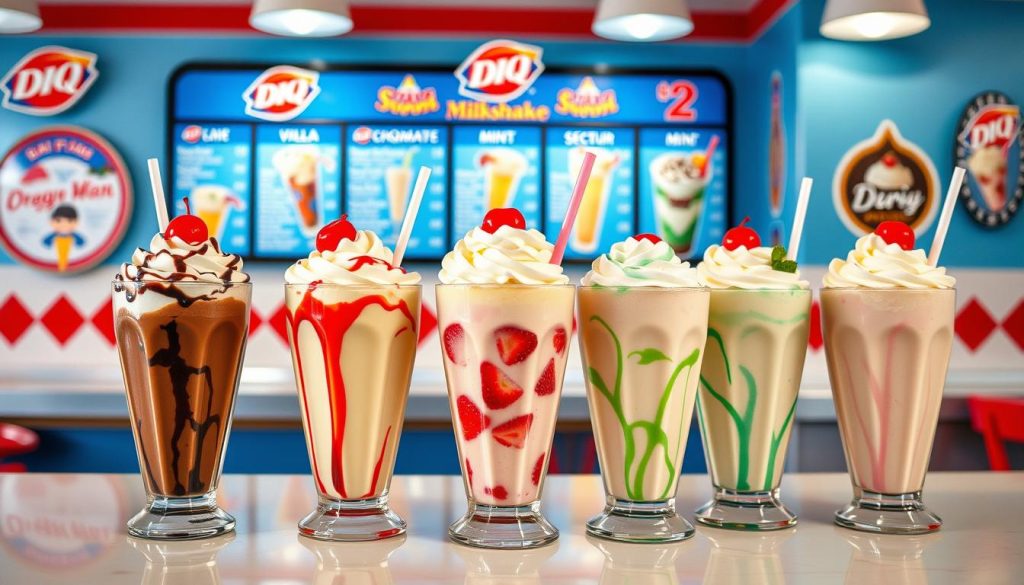 dairy queen milkshake prices