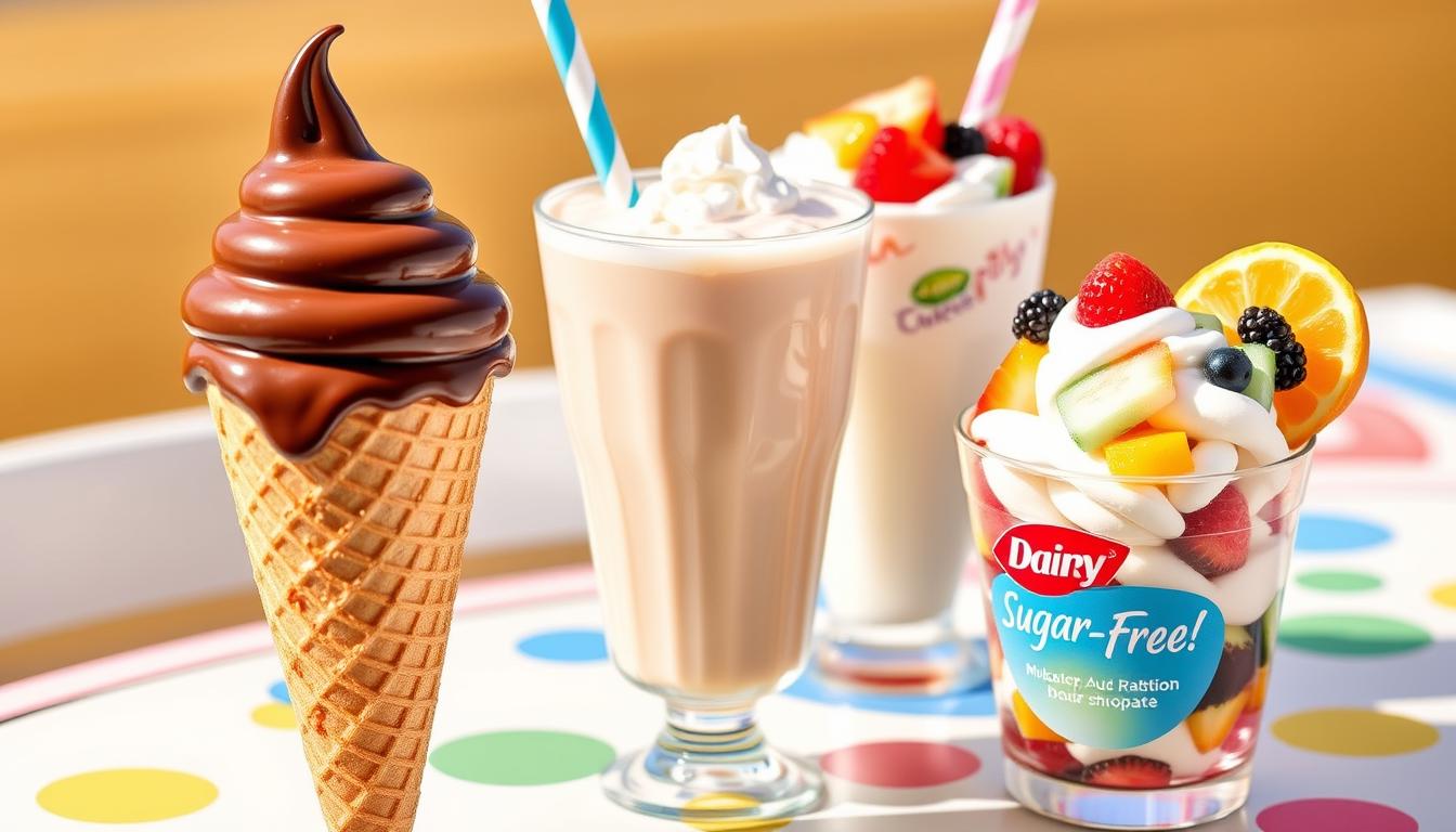 dairy queen sugar-free menu