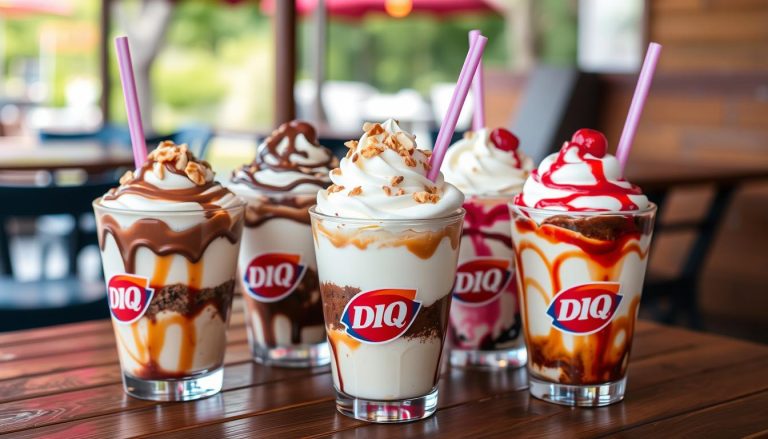 dairy queen sundae menu