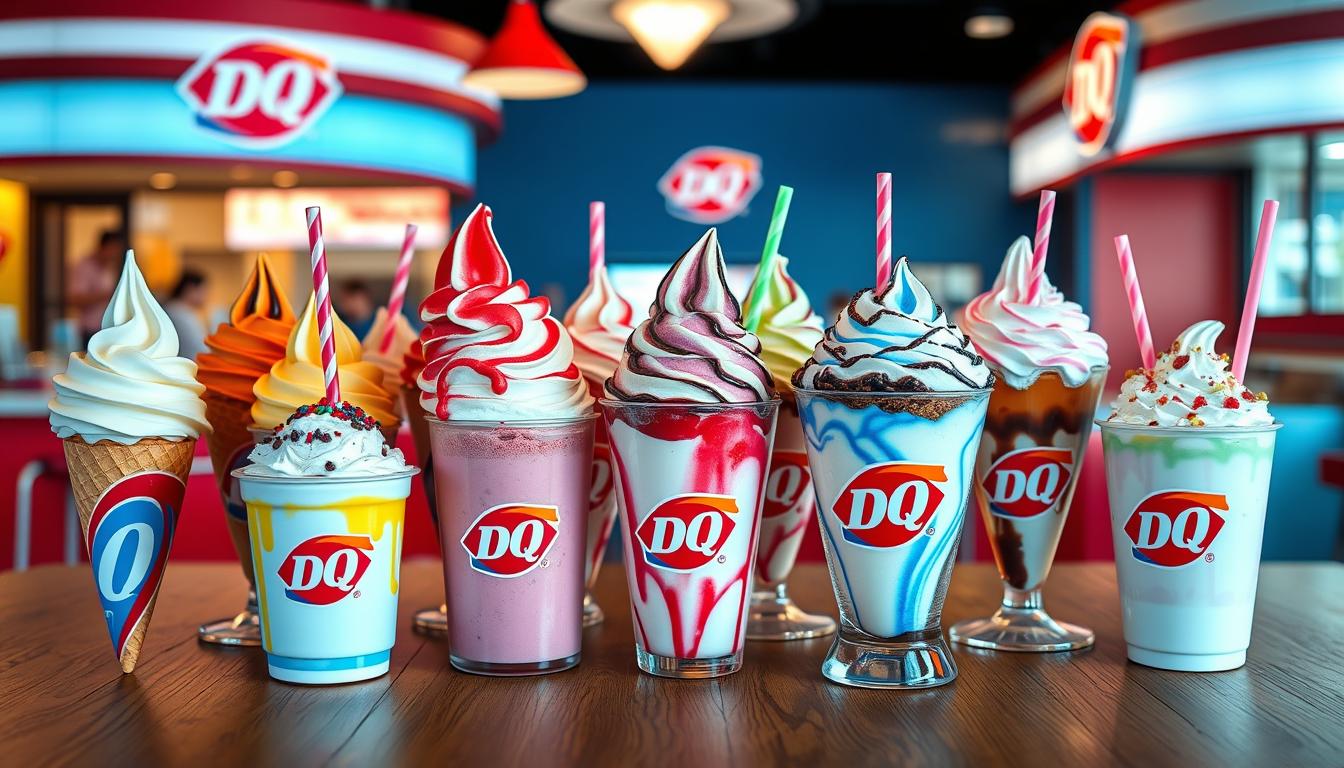 dairy queen treats menu