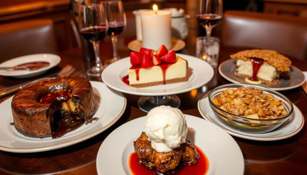 decadent desserts at longhorn steakhouse