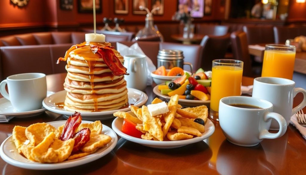 delicious brunch items at Applebee's