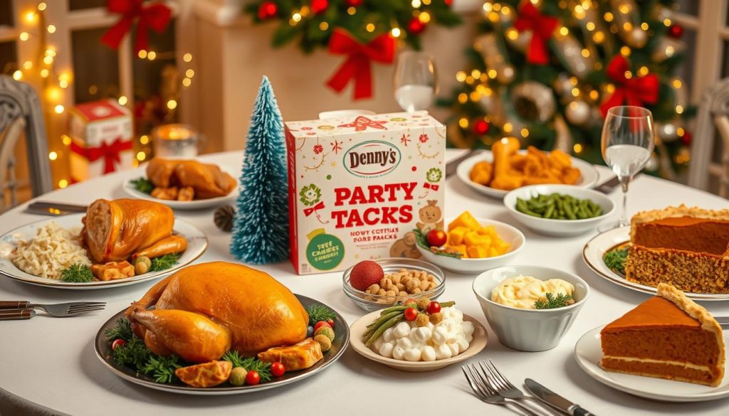 dennys christmas party packs