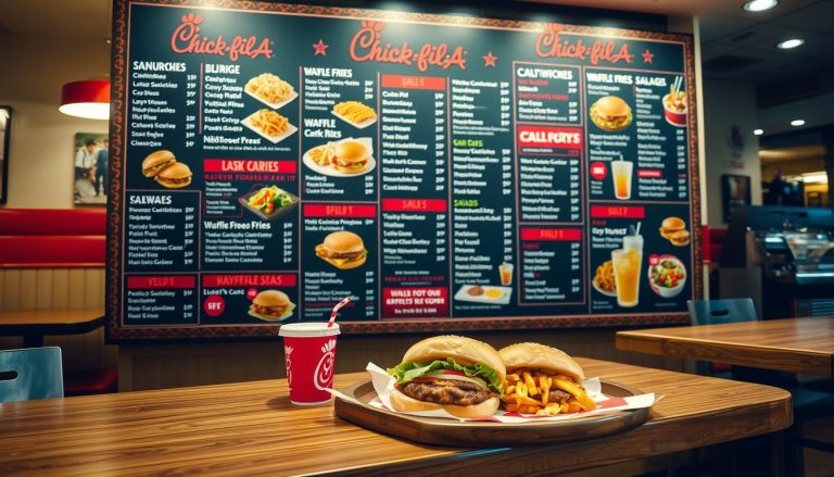 dine-in chick-fil-a menu with prices