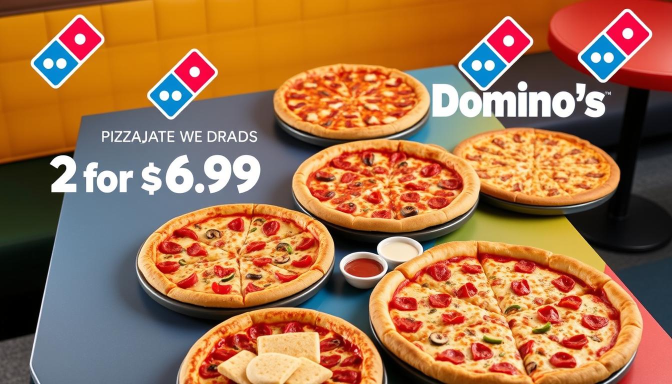 domino's 2 for $6.99 menu