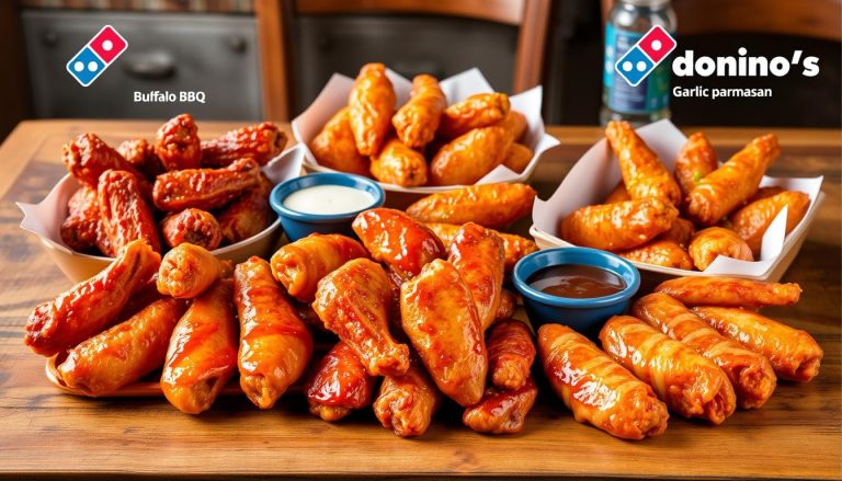 domino's chicken wings menu