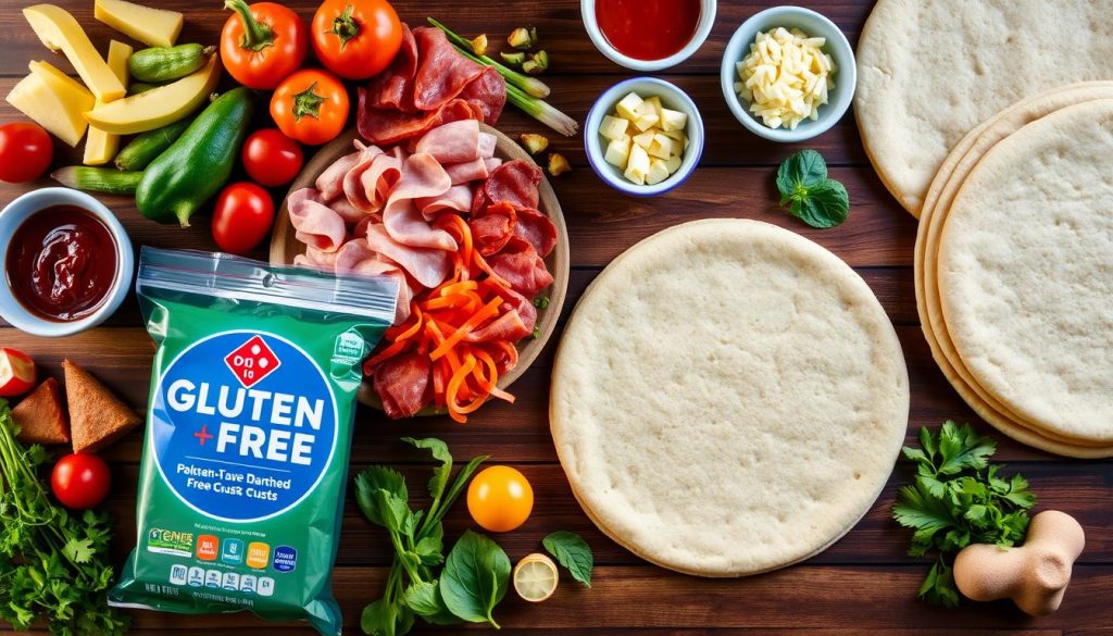 domino's gluten free ingredients