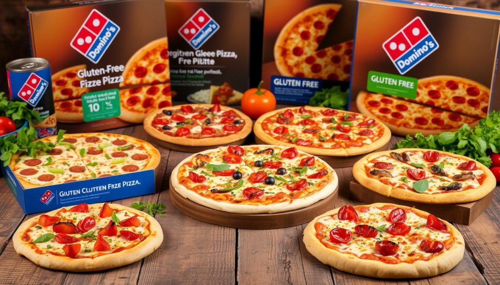 domino's gluten free menu prices