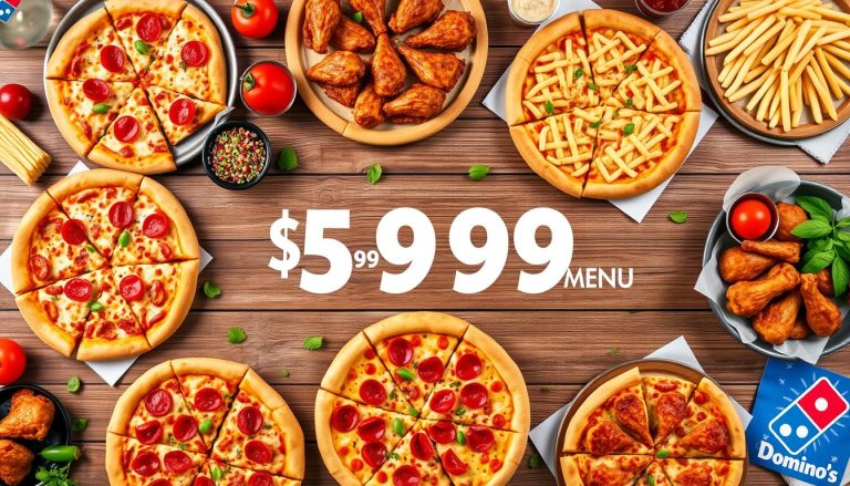 domino's pizza 5.99 menu