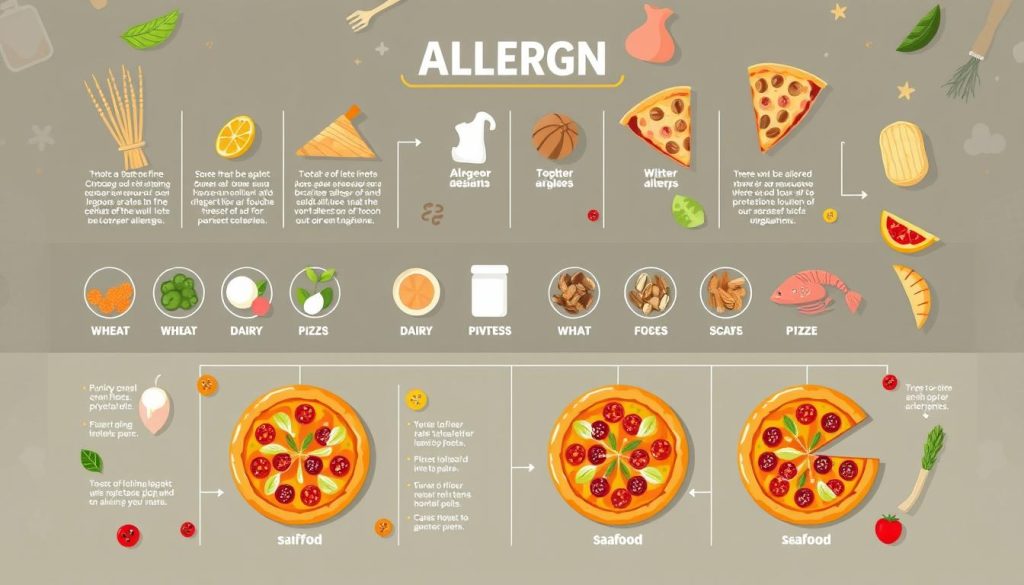 domino's pizza allergen list