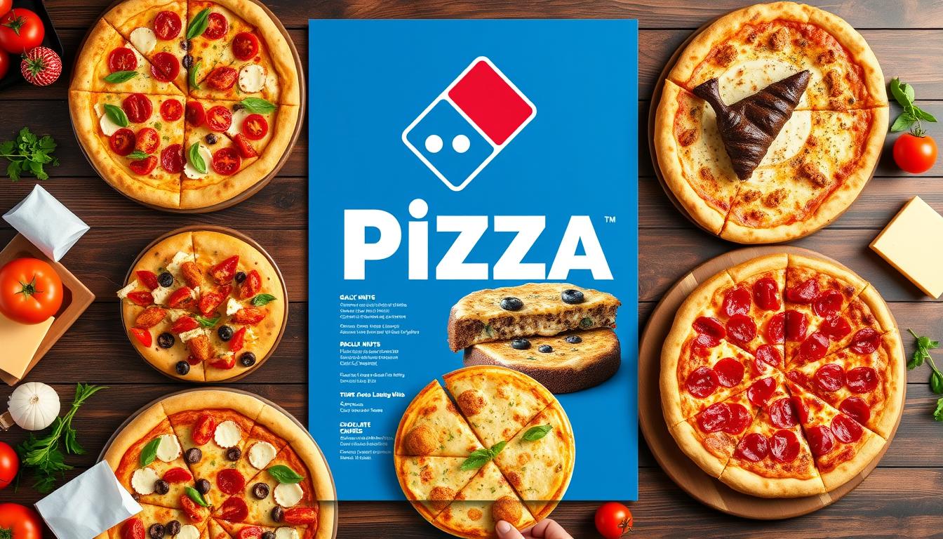 domino's pizza delivery menu