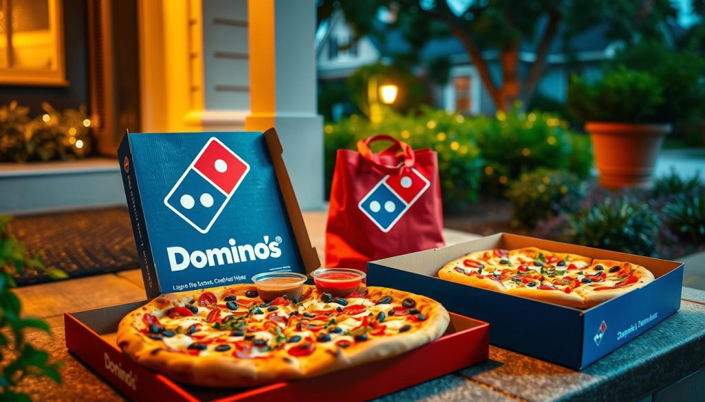 domino's pizza delivery options