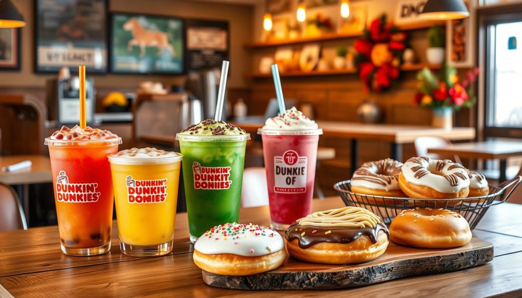 dunkin customer favorites seasonal menu