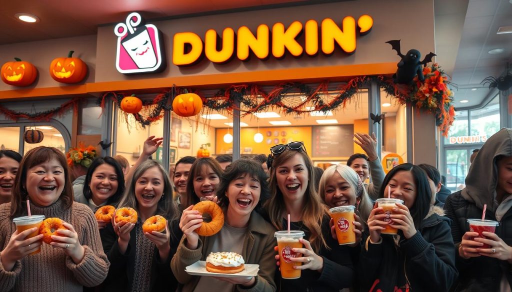 dunkin customer reviews of halloween menu