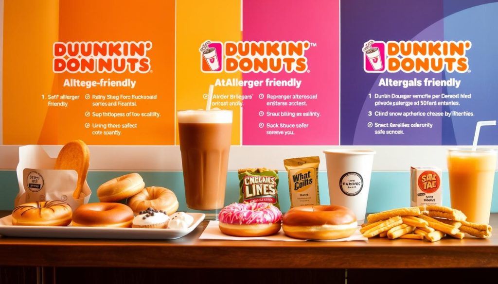 dunkin donuts allergy menu