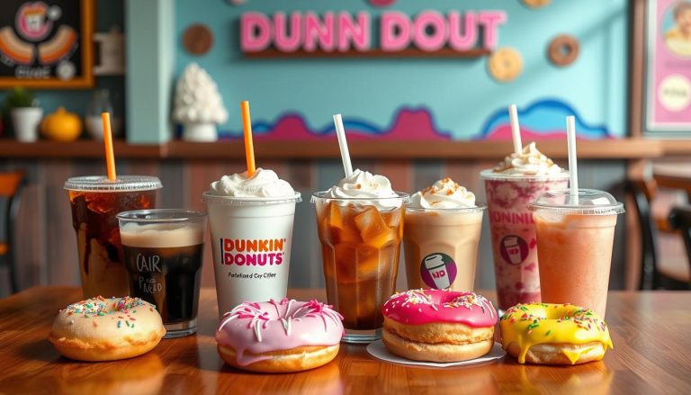 dunkin donuts beverage menu