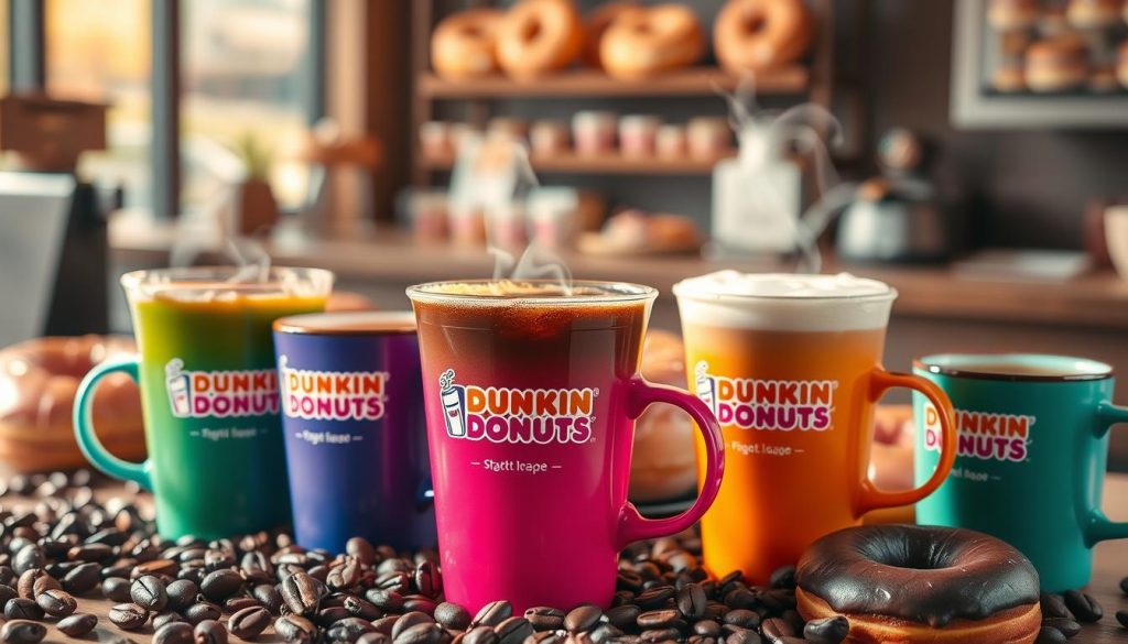 dunkin donuts coffee flavors