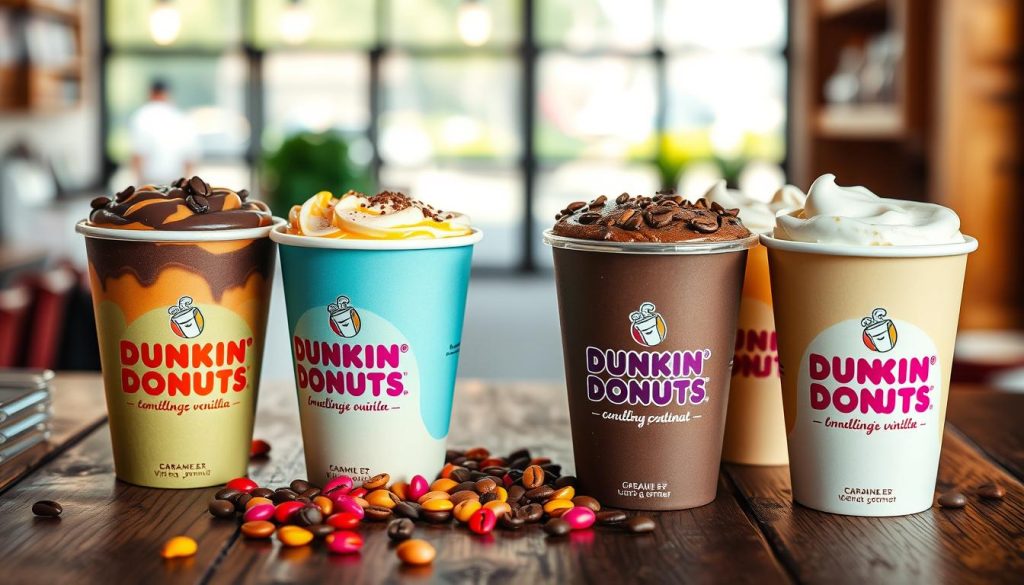 dunkin donuts coffee flavors