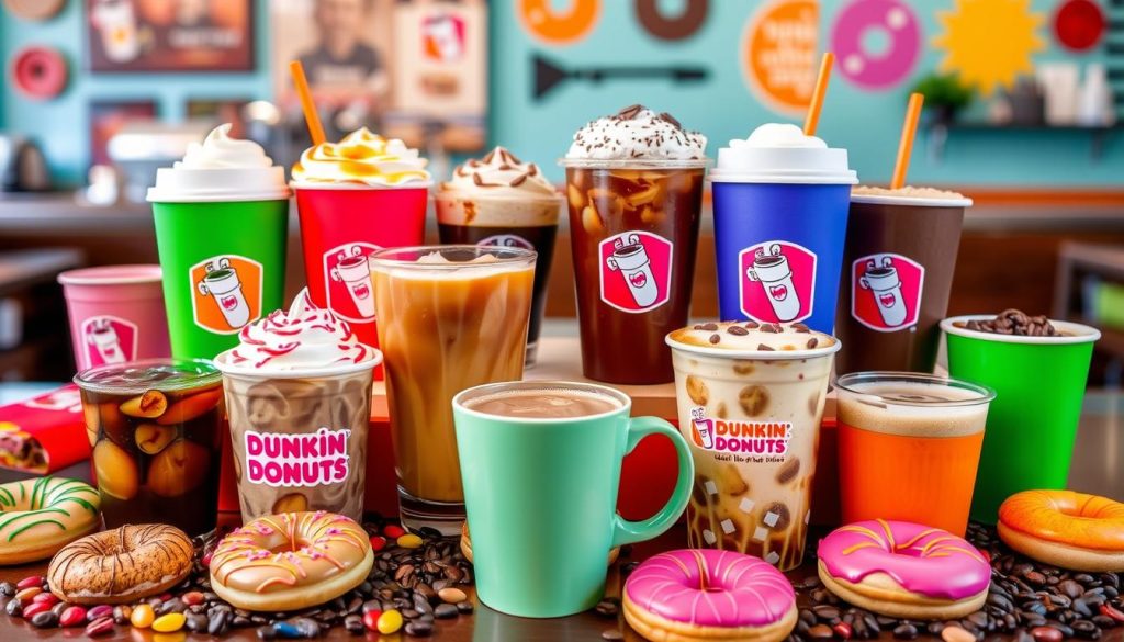 dunkin donuts coffee menu