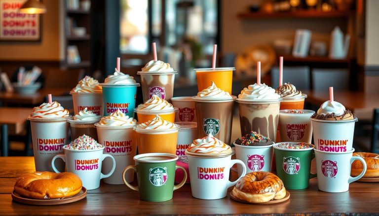 dunkin donuts coffee menu