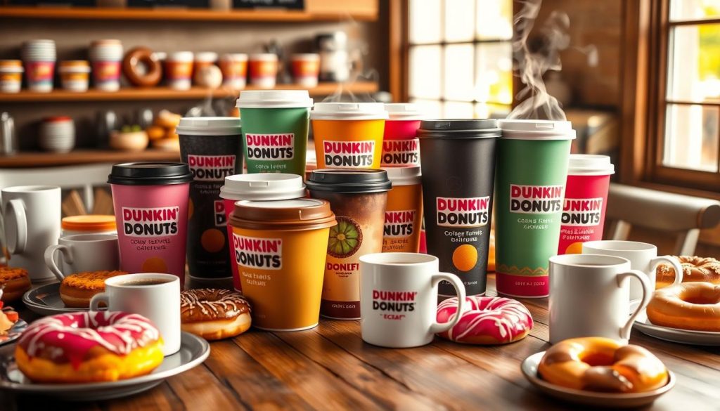 dunkin donuts decaf menu items