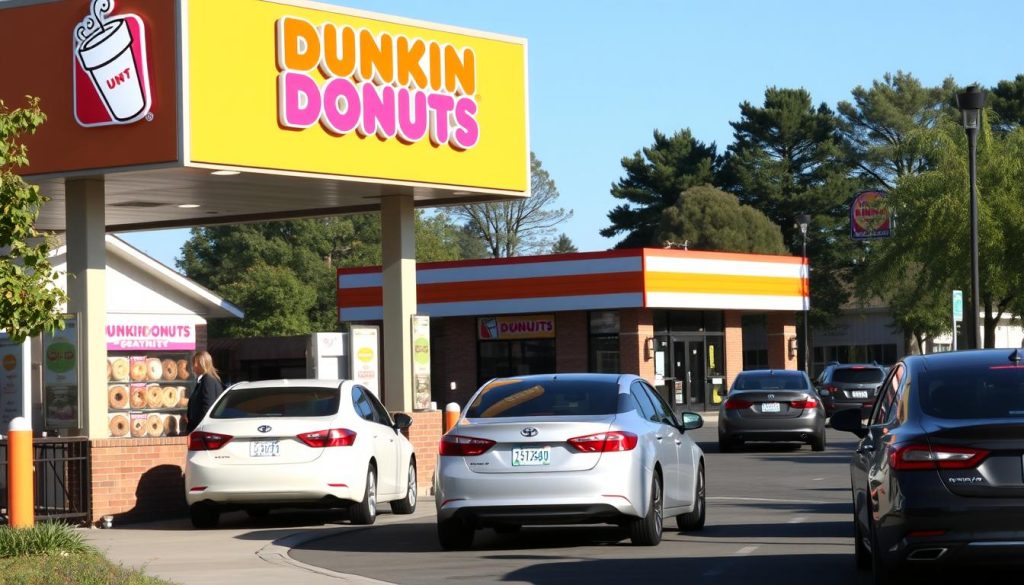 dunkin donuts drive thru near me