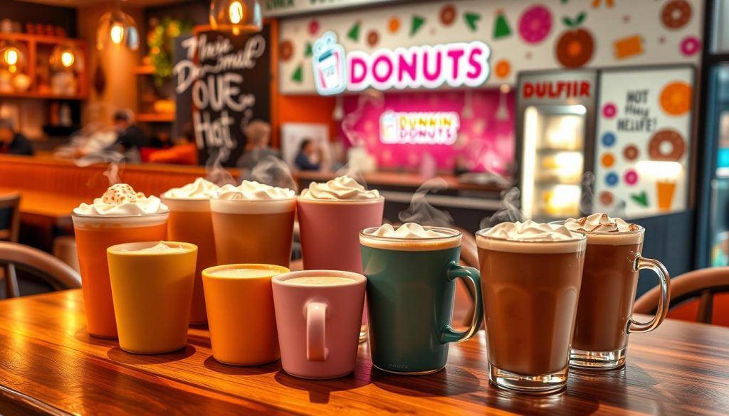 dunkin donuts hot beverages pricing