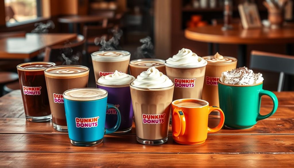 dunkin donuts hot drinks