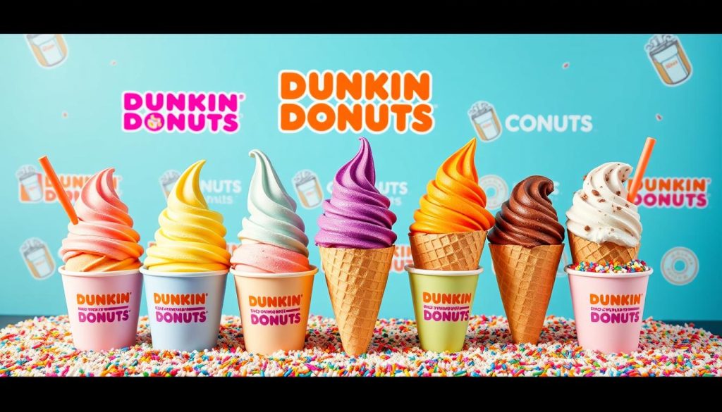 dunkin donuts ice cream options