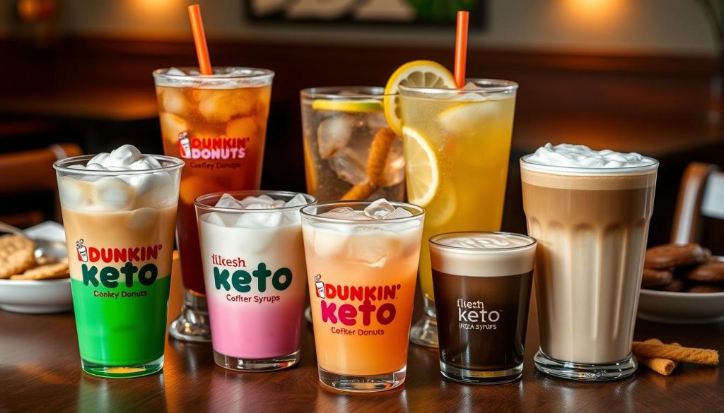 dunkin donuts keto drinks