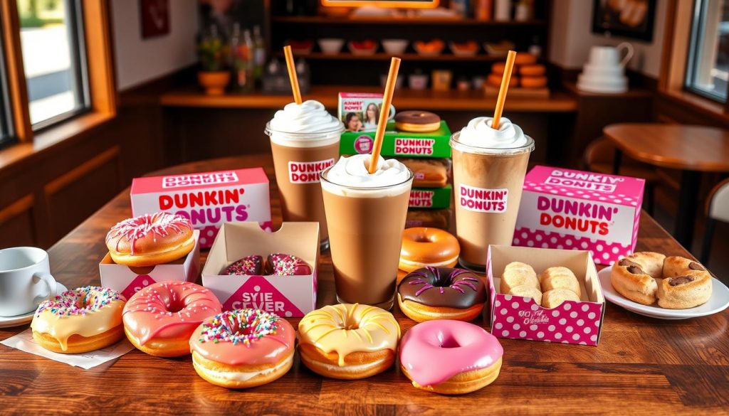 dunkin donuts menu highlights