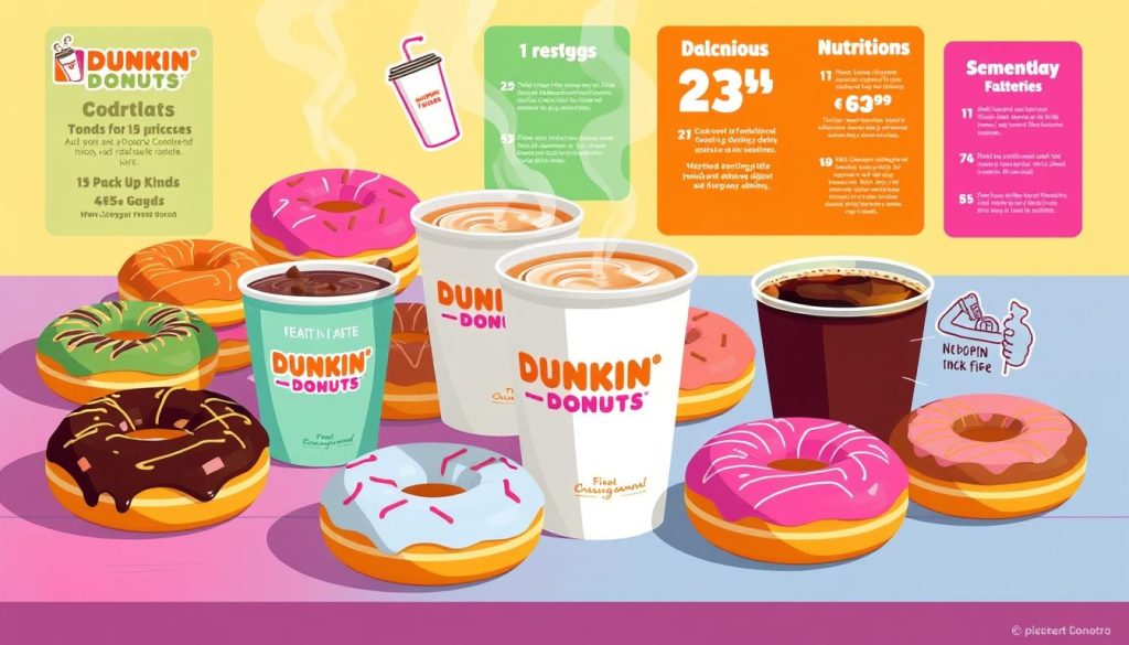 dunkin donuts nutrition information