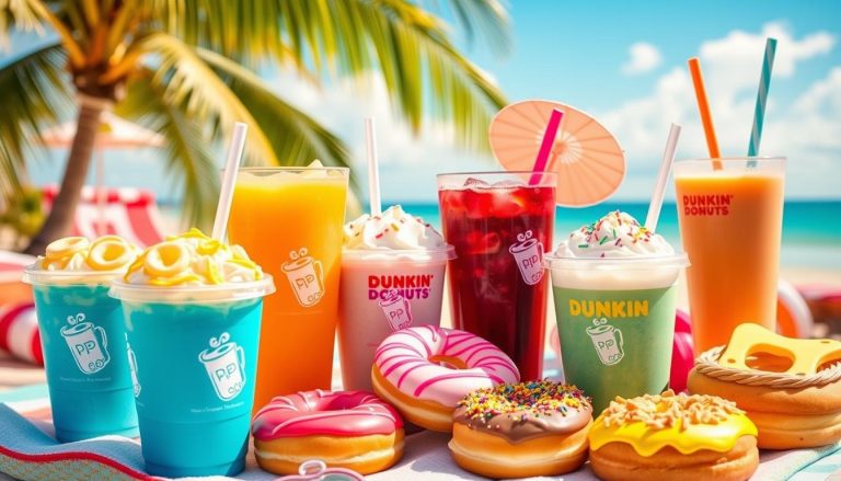 dunkin donuts summer menu