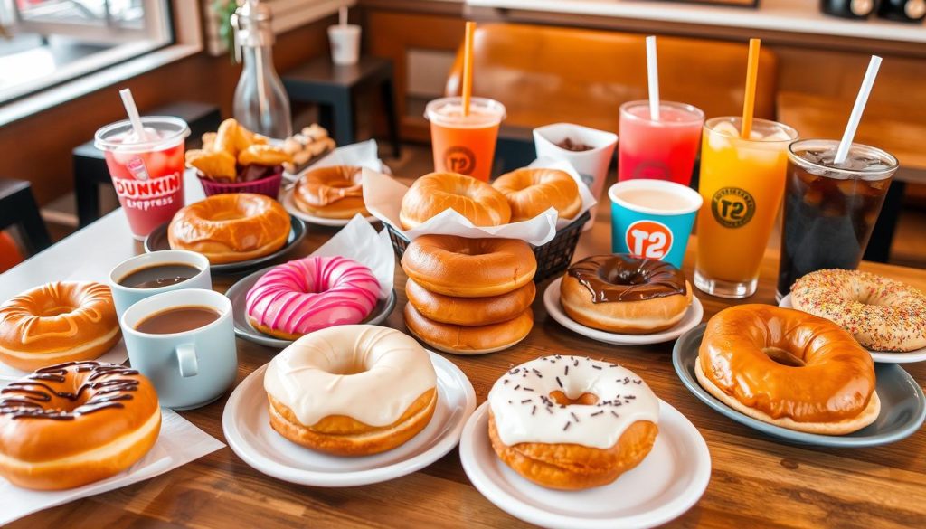 dunkin express breakfast menu