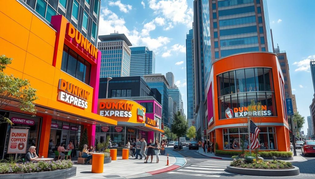 dunkin express locations