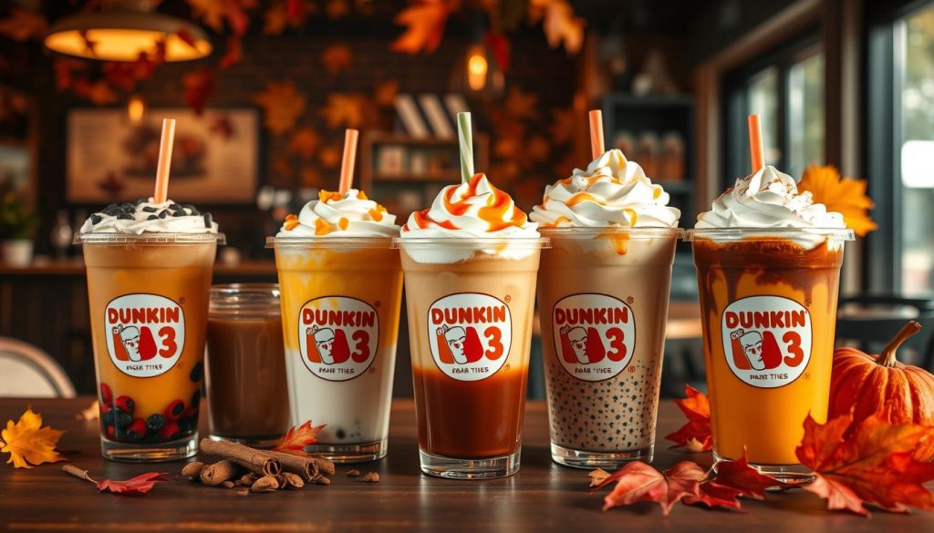 dunkin fall drink customization