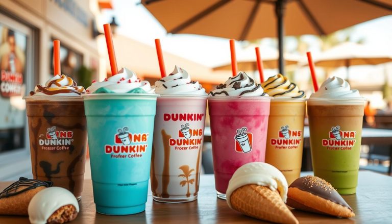 dunkin frozen coffee menu