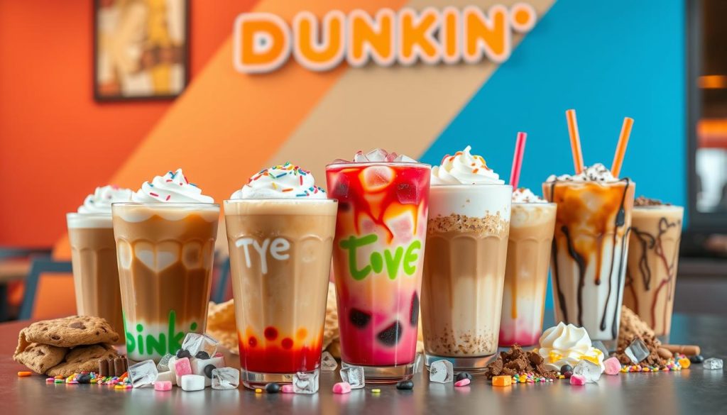 dunkin iced coffee customizations