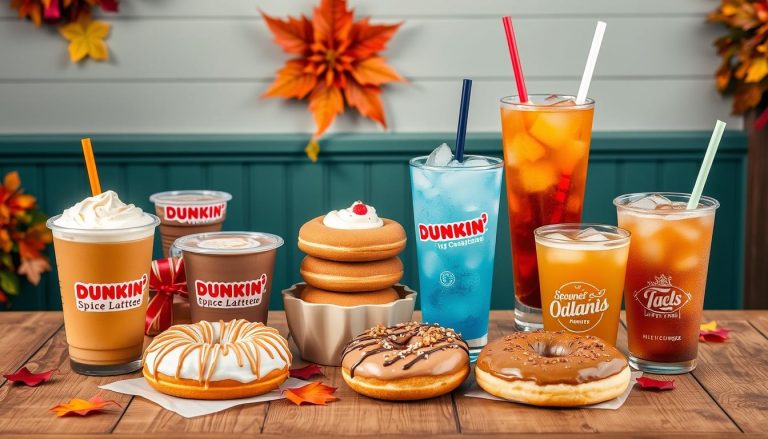 dunkin seasonal menu